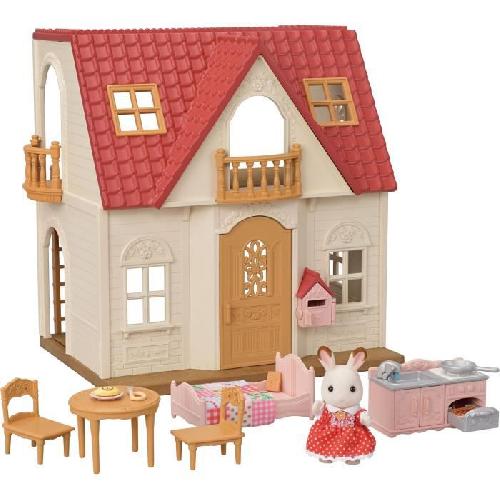 Figurine Miniature - Personnage Miniature SYLVANIAN FAMILIES - 5567 - Le cosy cottage du village - A partir de 3 ans