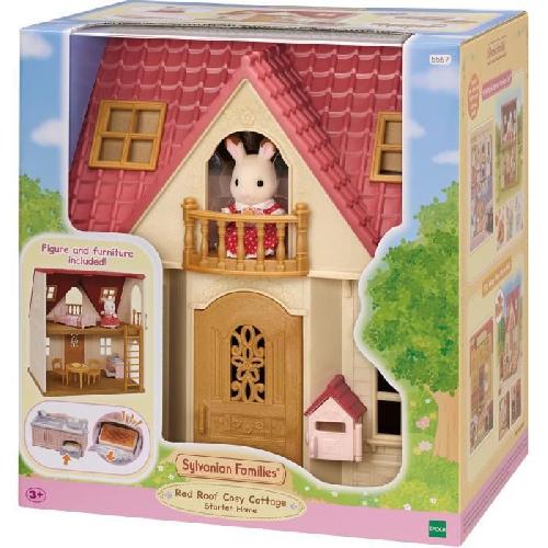 Figurine Miniature - Personnage Miniature SYLVANIAN FAMILIES - 5567 - Le cosy cottage du village - A partir de 3 ans