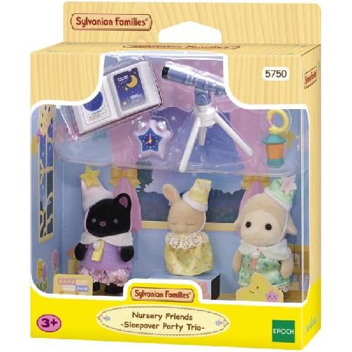 Figurine Miniature - Personnage Miniature SYLVANIAN FAMILIES 5750 - Le trio des bébés pyjama party