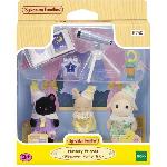 Figurine Miniature - Personnage Miniature SYLVANIAN FAMILIES 5750 - Le trio des bébés pyjama party