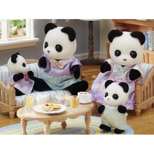 Univers Miniature - Habitation Miniature - Garage Miniature SYLVANIAN FAMILIES La famille panda Pour Enfant - Les familles