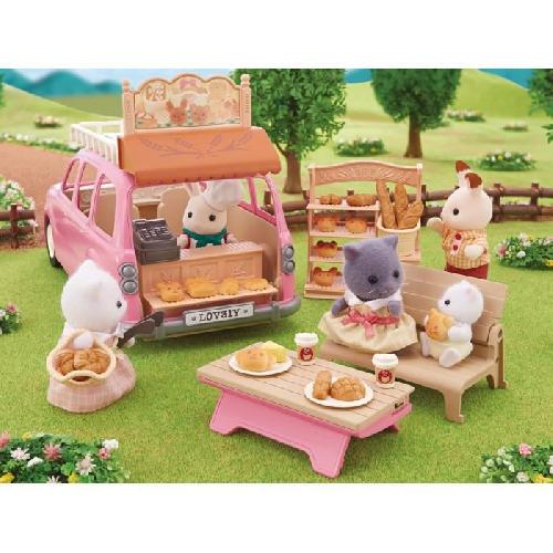 Univers Miniature - Habitation Miniature - Garage Miniature SYLVANIAN FAMILIES - Le coffret boulangerie pour Cosy Cottage - Jouet pour Enfant