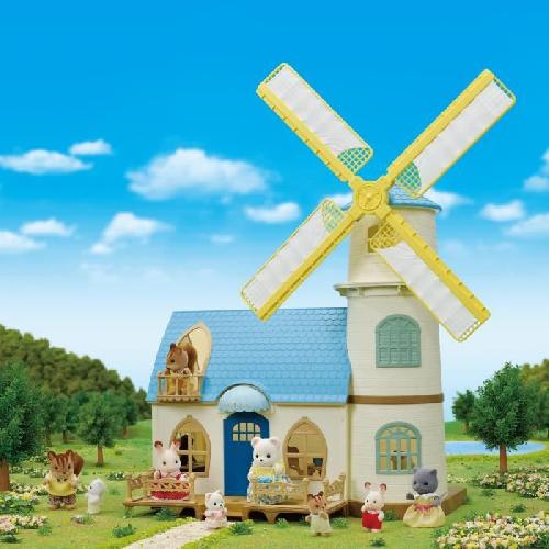 Univers Miniature - Habitation Miniature - Garage Miniature SYLVANIAN FAMILIES - Le grand moulin a vent - Modele 5630 - Multicolore - Mixte