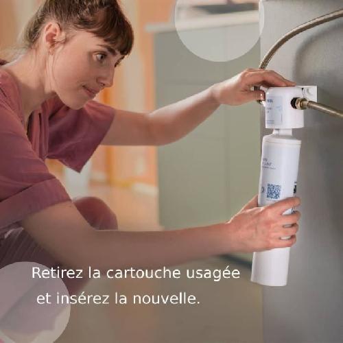 Filtre Pour Carafe Filtrante Systeme filtration a eau BRITA - MyPure Slim - Cartouche de rechange - Jusqu'a 1 an d'eau filtree
