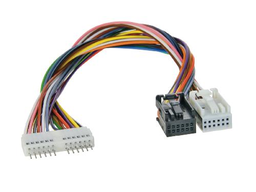 Fiche ISO Universelles T-Harnais avec boitier MQS 40 broches Quadlock -m f- 20cm