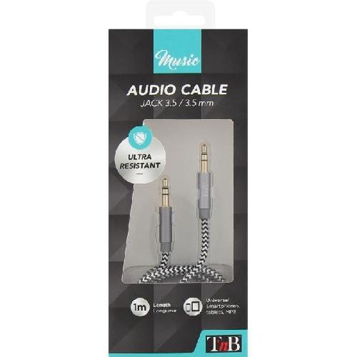 Cable - Connectique Tv - Video - Son T'NB JACKNYLON1 Cable Jack nylon 3.5mm x6