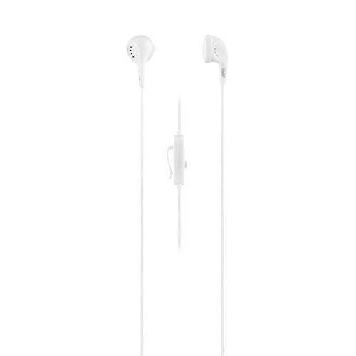 Casque - Ecouteur - Oreillette T'nB KPFIRSTWH Ecouteurs intra-auriculaires avec Microphone compatible avec SmartphoneMP3MP4 Blanc x5