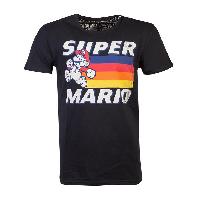 T-shirt - Debardeur T-shirt Mario Running Noir Taille S
