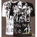 T-shirt T-Shirt Homme -Over- Noir - L - Version Streetwear
