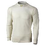 Blouson - Veste - Maillot - T-shirt - Gilet Airbaig T-Shirt manches longues - Viscose-Aramide - Ecru- Taille M
