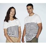 T-shirt T-Shirt mariniere blanc Homme - Taille S