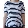 T-shirt Mariniere Femme Manches Courtes Taille 42
