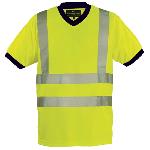Gilet De Securite - Kit De Securite - Triangle De Securite T-shirt MC col V jaune fluorescent XXL