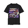 T-shirt T-shirt Turbo Santa Pixel Art voitures style retro geek