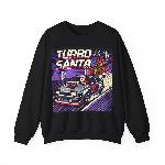 T-shirt Turbo Santa Pixel Art voitures style retro geek