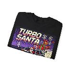 Sweatshirt T-shirt Turbo Santa Pixel Art voitures style retro geek