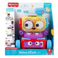 Table Activite - Jouet D'activite Fisher-Price - Jo le Robot 4 en 1 - Eveil 1er âge - Des 6 mois HCK38