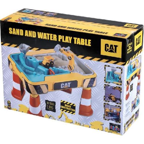 Jouet De Plage - Jouet De Bac A Sable Table multi jeux sable et eau Caterpillar - KLEIN - 3237