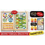 Jeu D'apprentissage Tableau éducatif - LISCIANI - Montessori Pen - Super école - Activités journalieres - Roue des émotions - Écriture Montessori