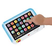 Tablette Enfant - Accessoire Tablette Fisher-Price-Ma Tablette Rires et Eveil-Tablette musicale en francais HXB67