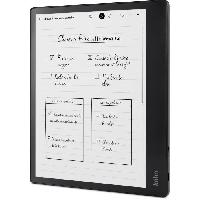 Tablette Liseuse eBook KOBO Elipsa 2E Noir - Écran tactile E Ink Carta 1200 de 10.3 po - 227 PPP - 4G - 10 po