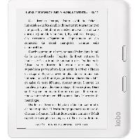 Tablette Liseuse KOBO Libra 2 Blanc - 7 - 300ppp - Comfortlight PRO - Waterproof - Bluetooth - 32Go
