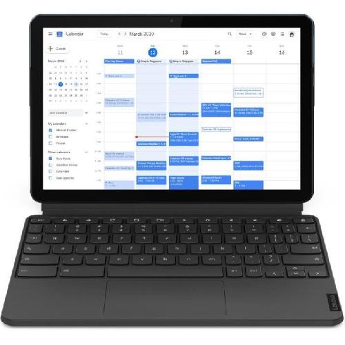 Tablette Tactile LENOVO IdeaPad Duet Chromebook - 10.1 FHD - 4Go RAM - Stockage 128Go - Chrome OS - AZERTY