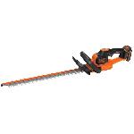 Taille-Haie Sans Fil Lithium 18V Powercommand 2 Ah 50 cm GTC18502PC-QW - BLACK+DECKER