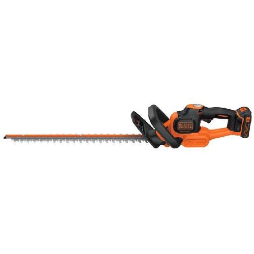 Taille-Haie Sans Fil Lithium 18V Powercommand 2 Ah 50 cm GTC18502PC-QW - BLACK+DECKER