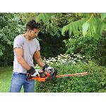 Taille-Haie Sans Fil Lithium 18V Powercommand 2 Ah 50 cm GTC18502PC-QW - BLACK+DECKER