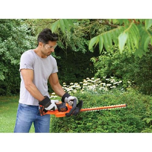 Taille-Haie Sans Fil Lithium 18V Powercommand 2 Ah 50 cm GTC18502PC-QW - BLACK+DECKER