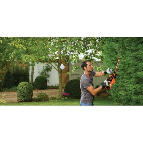 Taille-Haie Sans Fil Lithium 18V Powercommand 2 Ah 50 cm GTC18502PC-QW - BLACK+DECKER