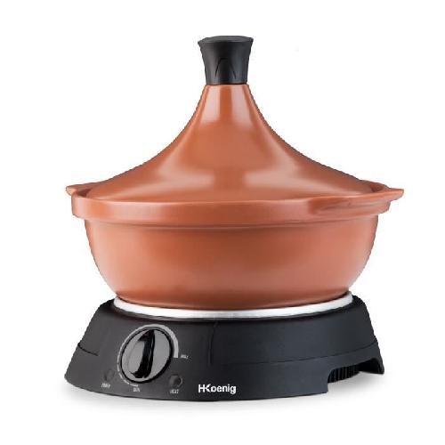 Plaque De Cuisson Posable Tajine electrique HKoeNIG - TAJ3 - Capacite 3L - Temperature reglable - 300W
