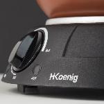 Plaque De Cuisson Posable Tajine electrique HKoeNIG - TAJ3 - Capacite 3L - Temperature reglable - 300W