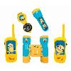 Talkie-walkie Jouet Kit d'aventurier avec Talkie-Walkies portée 120m Les Minions