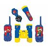 Talkie-walkie Jouet Lexibook - Kit d'aventurier Super Mario - Talkie-Walkies. jumelles. lampe torche et boussole