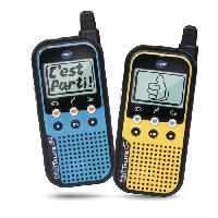 Talkie-walkie Jouet Talkie Walkie VTECH Kidi Talkie - Bleu et Jaune - 6 en 1 pour des heures de jeu et de fun