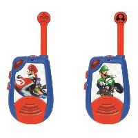 Talkie-walkie Jouet Talkie-Walkies Digitaux Mario Kart - LEXIBOOK - Portee 2km - Fonction morse lumineux