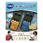 Talkie-walkie Jouet Talkie Walkie VTECH Kidi Talkie - Bleu et Jaune - 6 en 1 pour des heures de jeu et de fun