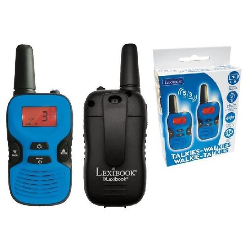 Talkie-walkie Jouet Talkie-Walkies Digitaux - LEXIBOOK - Portée 5km - Rechargeables - 8 combinaisons de canaux