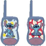 Talkies-Walkies Disney Stitch - LEXIBOOK - Portée 200m - Bleu