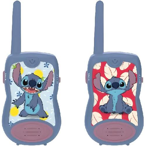 Talkie-walkie Jouet Talkies-Walkies Disney Stitch - LEXIBOOK - Portée 200m - Bleu