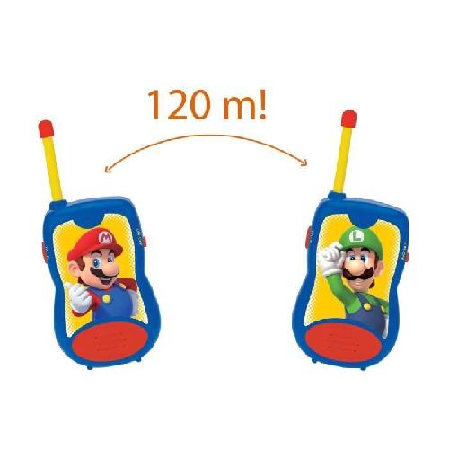 Talkie-walkie Jouet Talkies-Walkies Super Mario portée 120m - LEXIBOOK