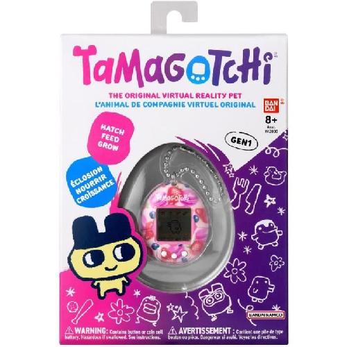 Animal Virtuel Tamagotchi - BANDAI - Tamagotchi original - Berry Delicious - animal electronique virtuel avec ecran couleur. 3 boutons et jeux