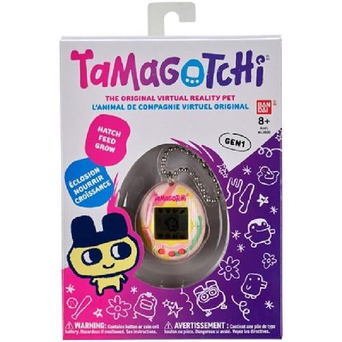 Animal Virtuel Tamagotchi Original - Bandai - Animal électronique virtuel avec écran et jeux - 42883