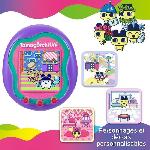 Animal Virtuel Tamagotchi Uni - Bandai - Modele Violet - Animal de compagnie virtuel connecté avec bracelet montre