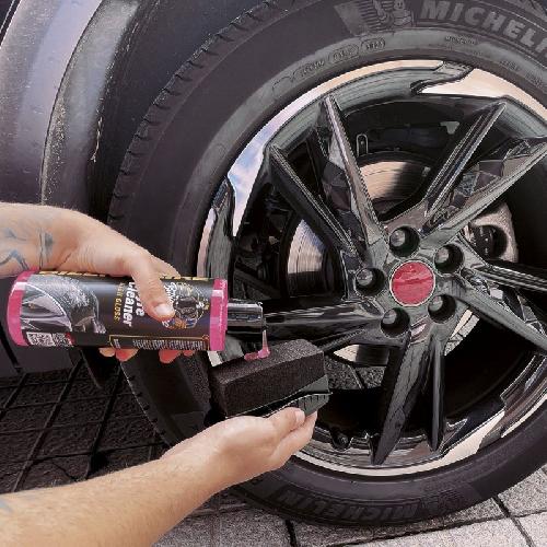 Eponge - Peau De Chamois - Microfibre - Chiffon Tampon Applicateur Pour Pneu Billonaire