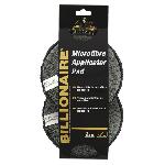 Eponge - Peau De Chamois - Microfibre - Chiffon Tampons Applicateur En Microfibre D.15cm Billionaire 2pcs