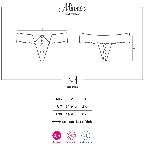 Dessous Tanga Ouvert Noir Miamor - Taille S M
