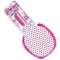 Tapette vibrante Horny Honey bordee de plumes